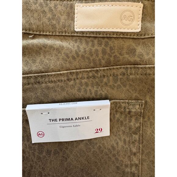 New AG Adriano Goldschmied Women's Brown The Prima Ankle Jeans Size 29 - Picture 4 of 6